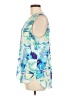 Pleione 100% Polyester Blue Sleeveless Blouse Size M - photo 5