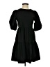 Zara Solid Black Casual Dress Size S - photo 1
