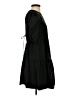 Zara Solid Black Casual Dress Size S - photo 4