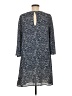 Paper Crown 100% Polyester Blue Kimono Size M - photo 2