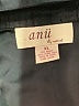 Anu by Natural 100% Silk Paisley Black Jacket Size XL - photo 6