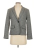 Ann Taylor Houndstooth Gray Blazer Size 4 - photo 1