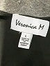 Veronica M. Solid Black Jumpsuit Size L - photo 4