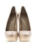 Aldo 100% Leather Ivory Tan Heels Size 8 1/2 - photo 2