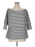 Katherine Barclay Gray 3/4 Sleeve Top Size XL - photo 1