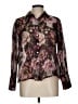 Bailey 44 Floral Brown Long Sleeve Blouse Size EU 44 / US 14 - photo 1