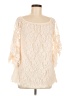 Elan Ivory 3/4 Sleeve Blouse Size M - photo 1