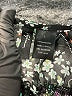 Assorted Brands 100% Polyester Gray Short Sleeve Blouse Size L - photo 7
