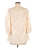 Elan Ivory 3/4 Sleeve Blouse Size M - photo 2