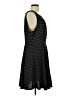 Elle Polka Dots Black Casual Dress Size XL - photo 4