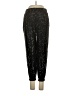 Ann Taylor LOFT 100% Polyester Stars Black Casual Pants Size XXS - photo 1