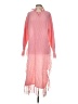 Unbranded 100% Polyester Pink Poncho Size S - photo 1