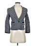 Tory Burch 100% Cotton Stripes Blue Blazer Size XS - photo 1
