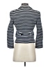 Tory Burch 100% Cotton Stripes Blue Blazer Size XS - photo 2
