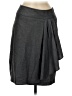H&M Solid Gray Casual Skirt Size 8 - photo 1