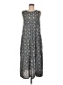 Max Studio Paisley Gray Blue Casual Dress Size M - photo 1