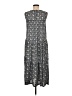 Max Studio Paisley Gray Blue Casual Dress Size M - photo 2