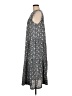 Max Studio Paisley Gray Blue Casual Dress Size M - photo 5