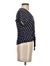 Millibon Blue Short Sleeve Blouse Size S - photo 4