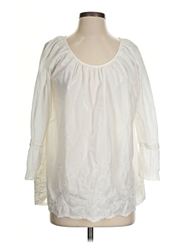 Tempo Paris 3/4 Sleeve Blouse (view 1)