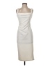 Assorted Brands Solid Ivory Cocktail Dress Size S - photo 1
