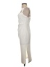 Assorted Brands Solid Ivory Cocktail Dress Size S - photo 5