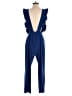 Free Press Solid Blue Jumpsuit Size M - photo 2