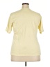 Jason Maxwell Yellow Short Sleeve Top Size 3X - photo 2