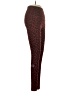 Fleo Animal Print Burgundy Leggings Size XS - photo 4
