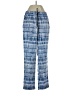 DKNY 100% Polyester Print Blue Casual Pants Size S - photo 1