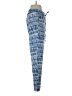 DKNY 100% Polyester Print Blue Casual Pants Size S - photo 4