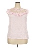 Unbranded Pink Sleeveless Blouse Size 2X - photo 1