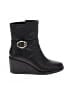 Talbots 100% Leather Black Ankle Boots Size 8 - photo 1