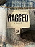 Ragged 100% Baumwolle Blue Jeans Size 24 waist - photo 6