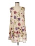 Assorted Brands Floral Ivory Casual Dress Size M - photo 1