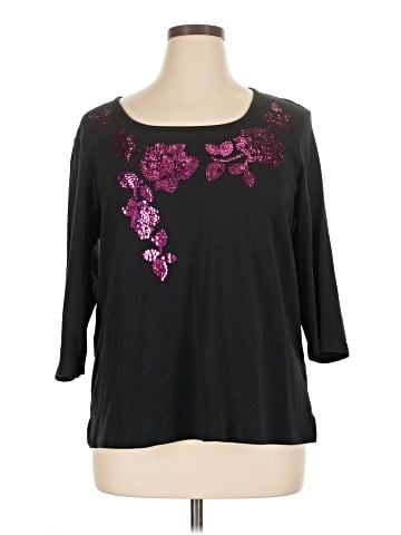 Quacker Factory 3/4 Sleeve Top (view 1)