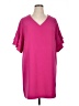 Worthington 100% Polyester Pink Casual Dress Size XL - photo 1