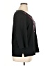 Quacker Factory 100% Cotton Black 3/4 Sleeve Top Size XL - photo 4