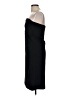 DKNY 100% Polyester Solid Black Cocktail Dress Size M - photo 5