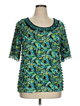 New Directions Short Sleeve Blouse