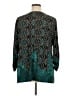 Susan Graver Teal 3/4 Sleeve Blouse Size XL - photo 2