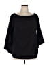 ELOQUII Black 3/4 Sleeve Top Size 16 - photo 1