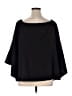 ELOQUII Black 3/4 Sleeve Top Size 16 - photo 2