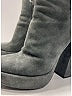 Prada 100% Leather Black Gray Suede Ankle Boots Size EU 40 - photo 3