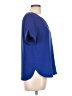 Mittoshop 100% Polyester Blue Short Sleeve Blouse Size L - photo 4