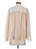 Love Sam 100% Silk Ivory 3/4 Sleeve Silk Top Size S - photo 2