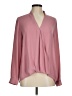 Cynthia Steffe 100% Polyester Pink Long Sleeve Blouse Size M - photo 1
