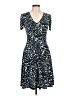 Lark & Ro Polka Dots Blue Casual Dress Size 6 - photo 1