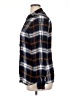 MELLODAY 100% Rayon Plaid Blue Long Sleeve Button-Down Shirt Size XL - photo 5