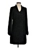 THML 100% Polyester Tweed Black Casual Dress Size S - photo 1